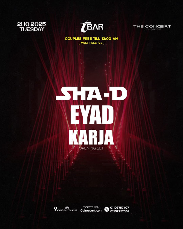 TUESDAY PARTY 21 OCT