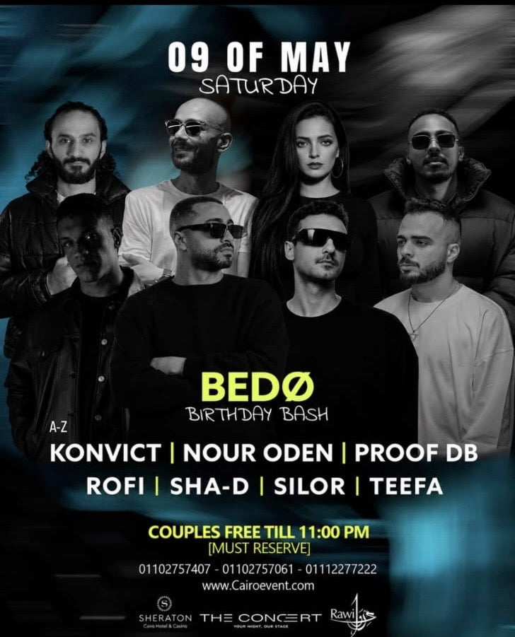 SATURDAY PARTY 9 MAY