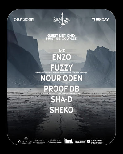 TUESDAY PARTY 6 MAY